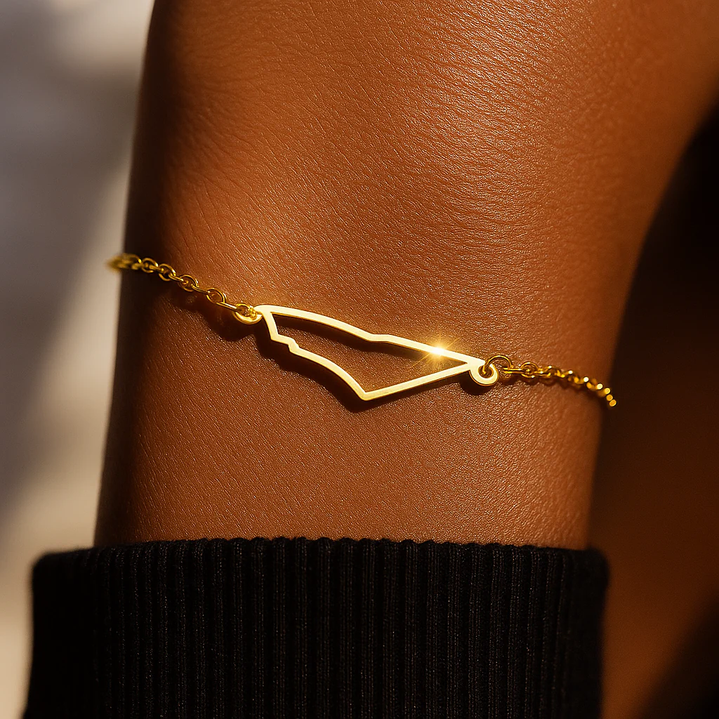 18K Gold Palestine Map Bundle - Image 5