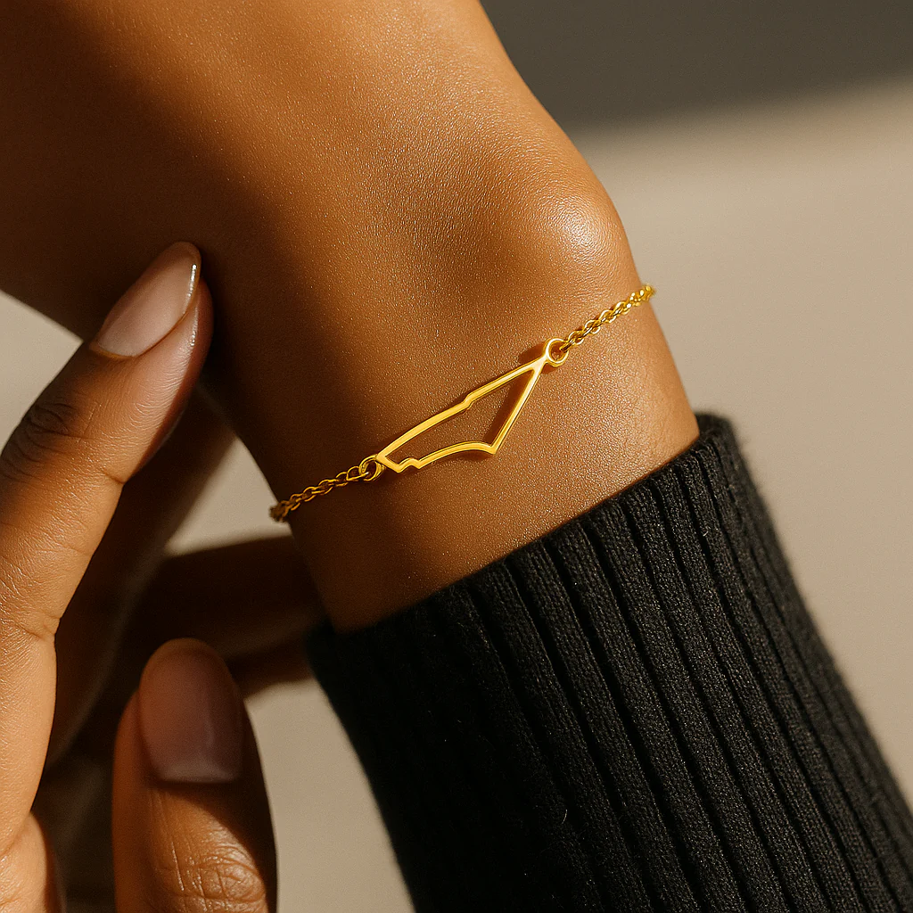 18K Gold Palestine Map Bundle - Image 6