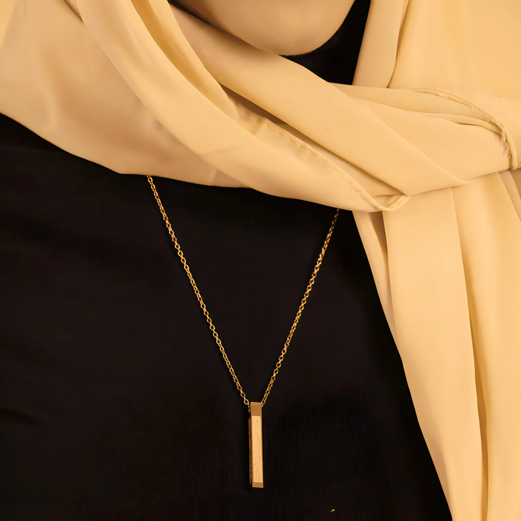 Ayatul Kursi Bar Necklace - Image 5