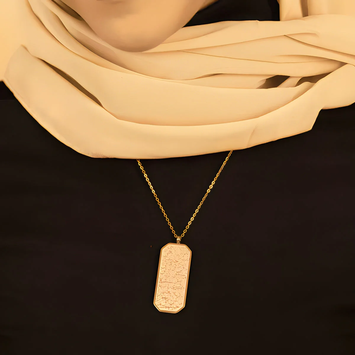 Ayatul Kursi Tag Necklace - Image 6