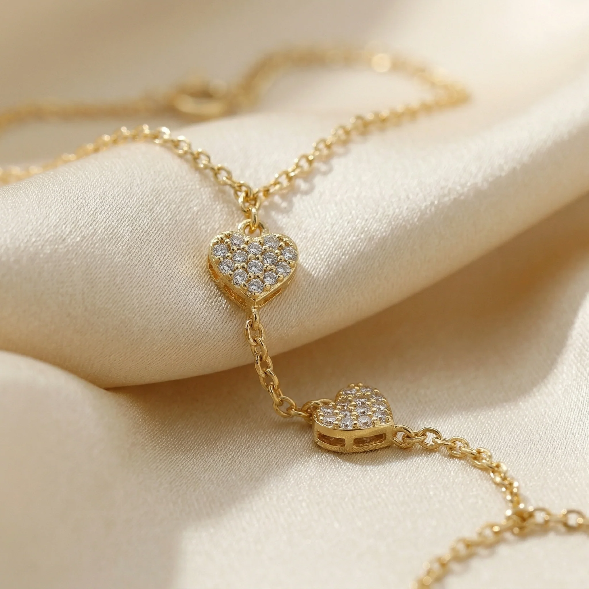 Elara Crystal Hand Chain - Image 3