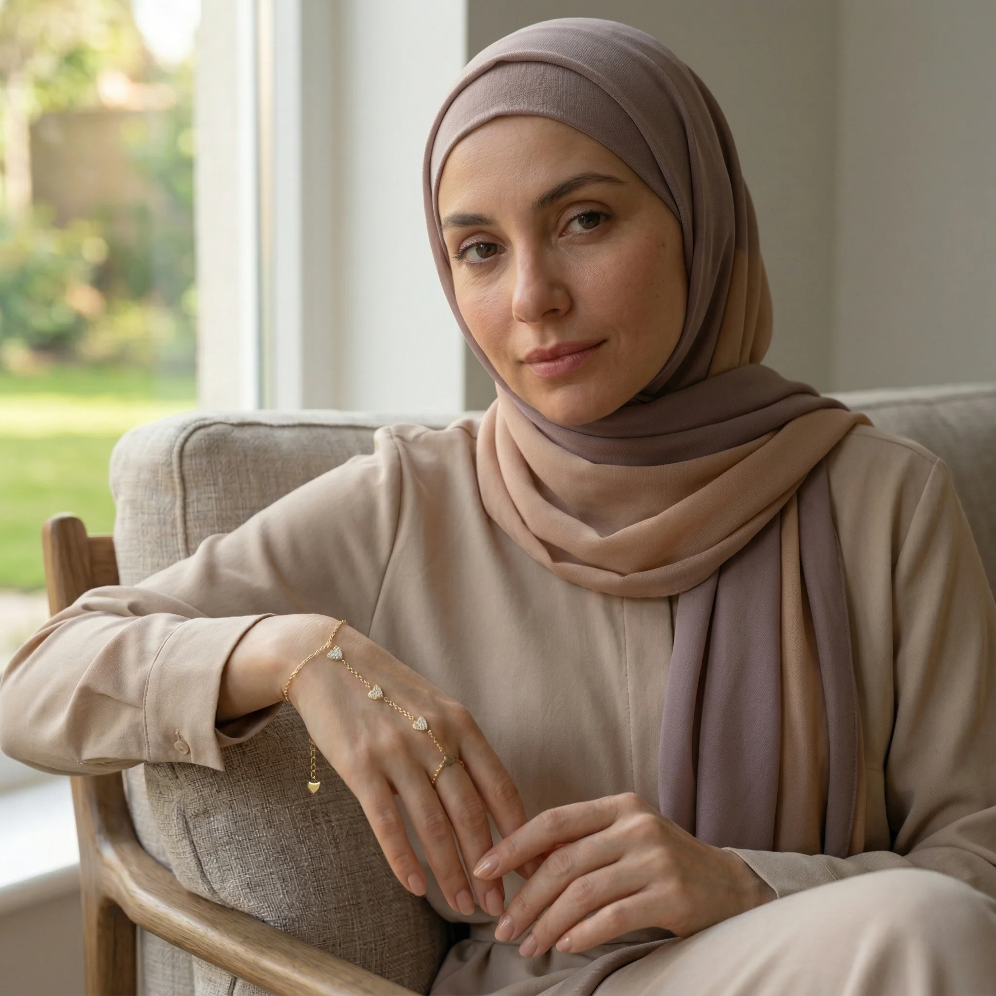 Elara Crystal Hand Chain - Image 5