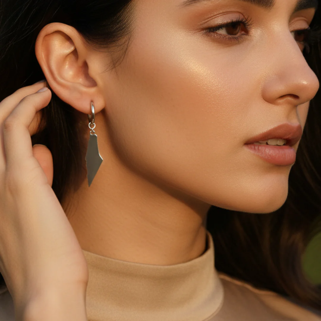 Qamar Palestine Earrings - Image 5