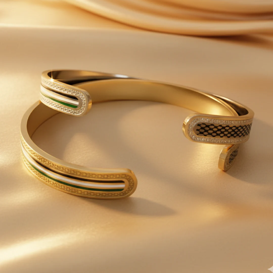 Qamar Palestine Heritage Cuff - Image 3