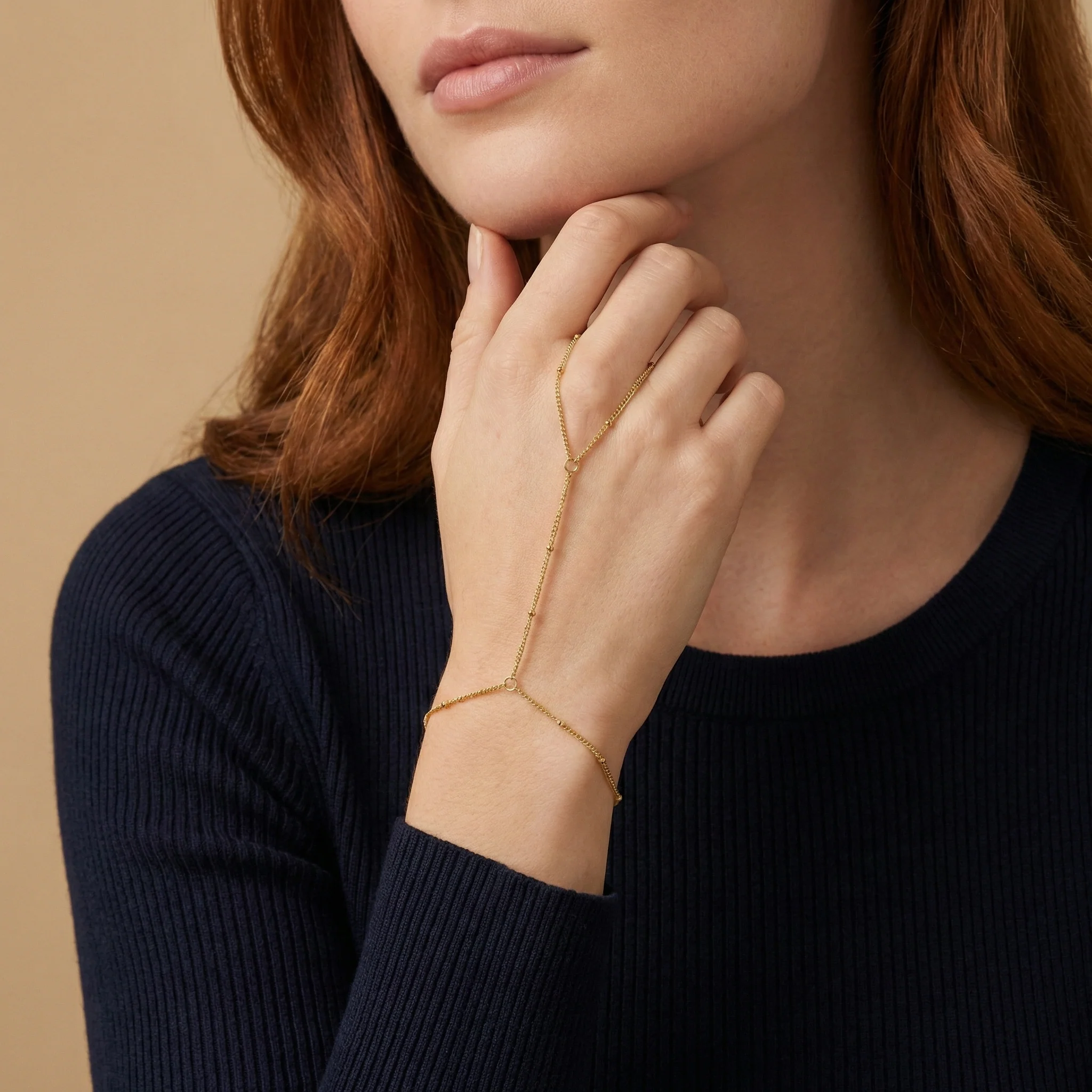 Qamar Nura Hand Chain - Image 6