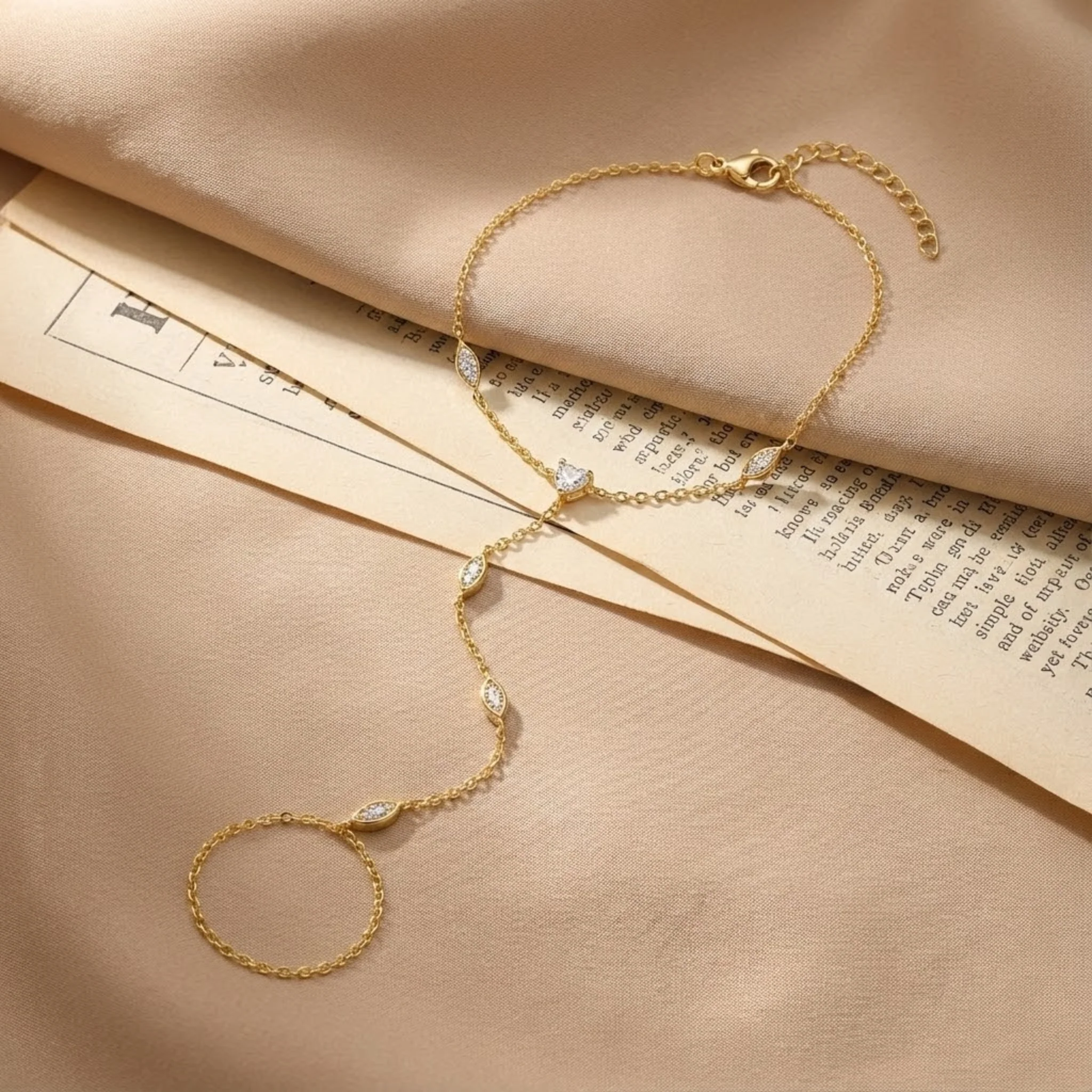 Selene Wave Hand Chain - Image 3