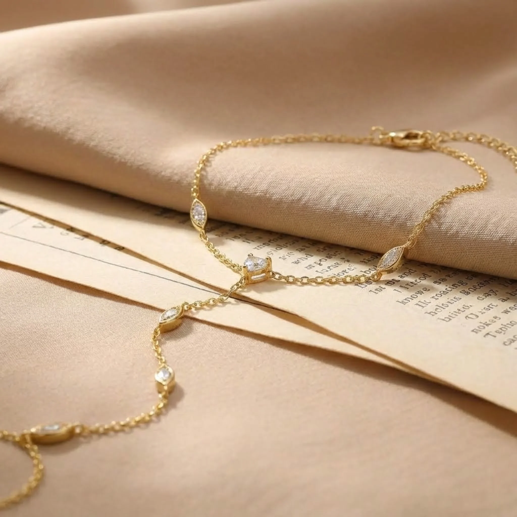 Selene Wave Hand Chain - Image 4